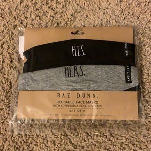 Rae Dunn his & hers masks